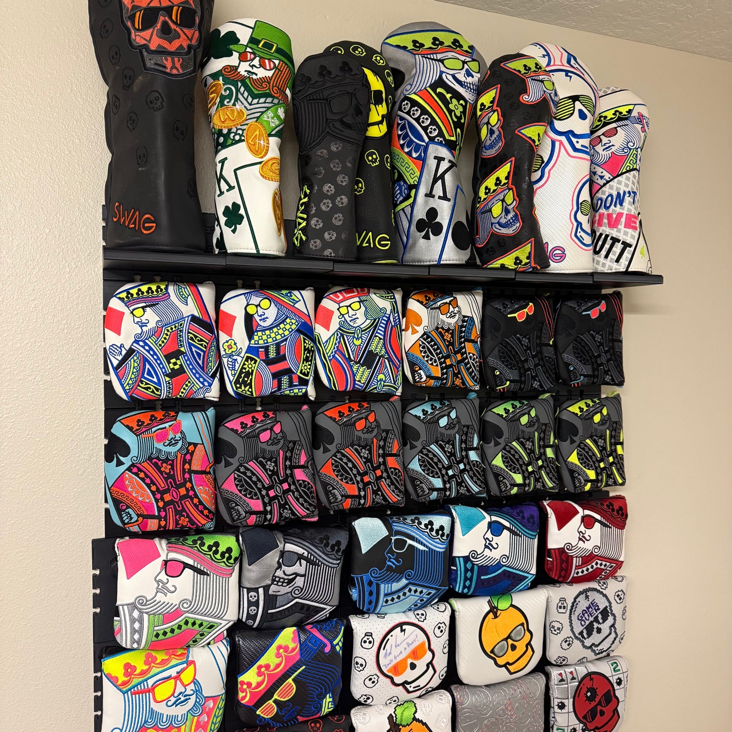 GRIDS - Mallet Headcover Display System