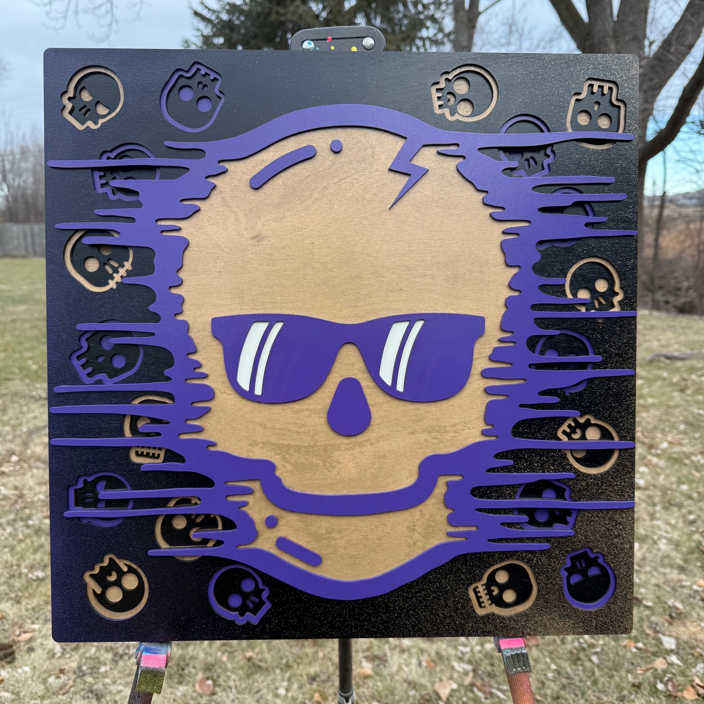 MELTING SKULL COMMISSION