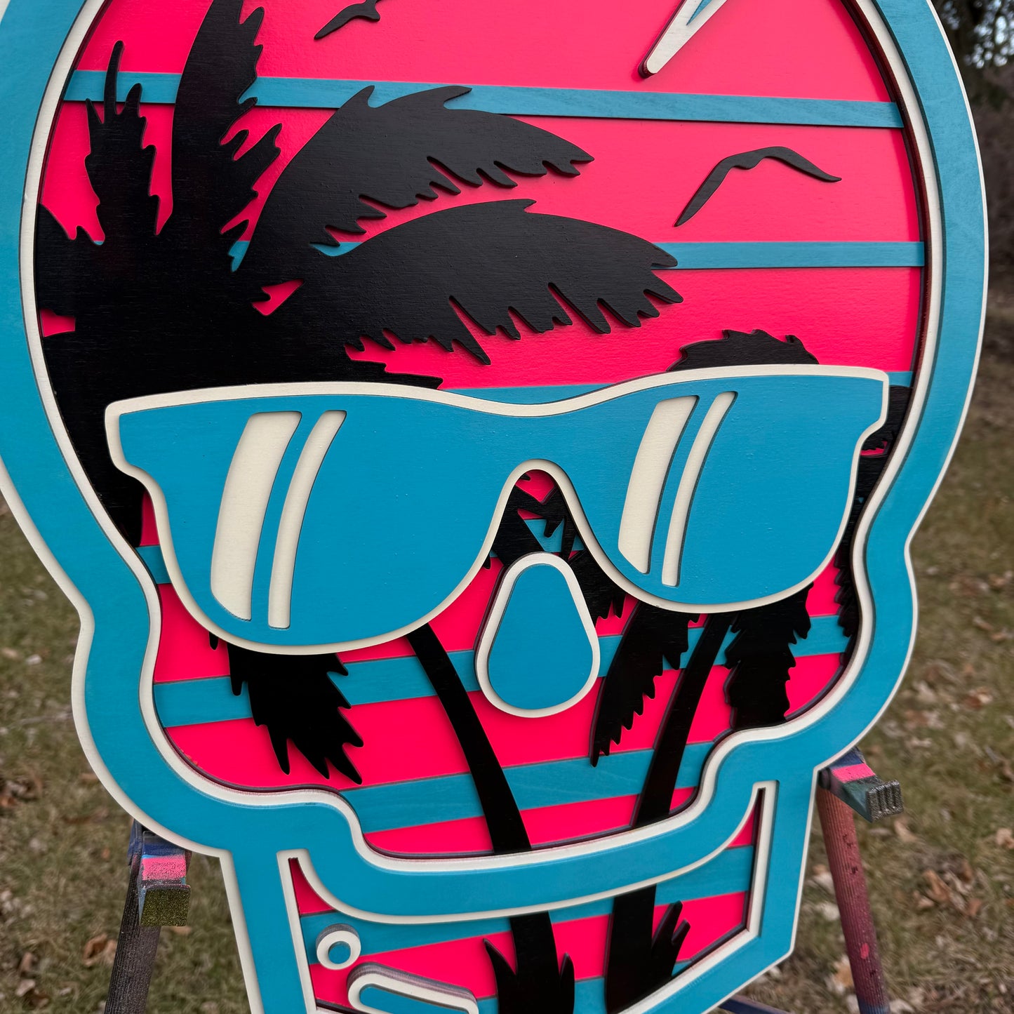 Sunset Skull 2.0