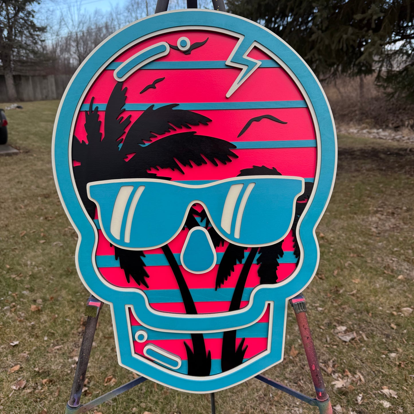 Sunset Skull 2.0