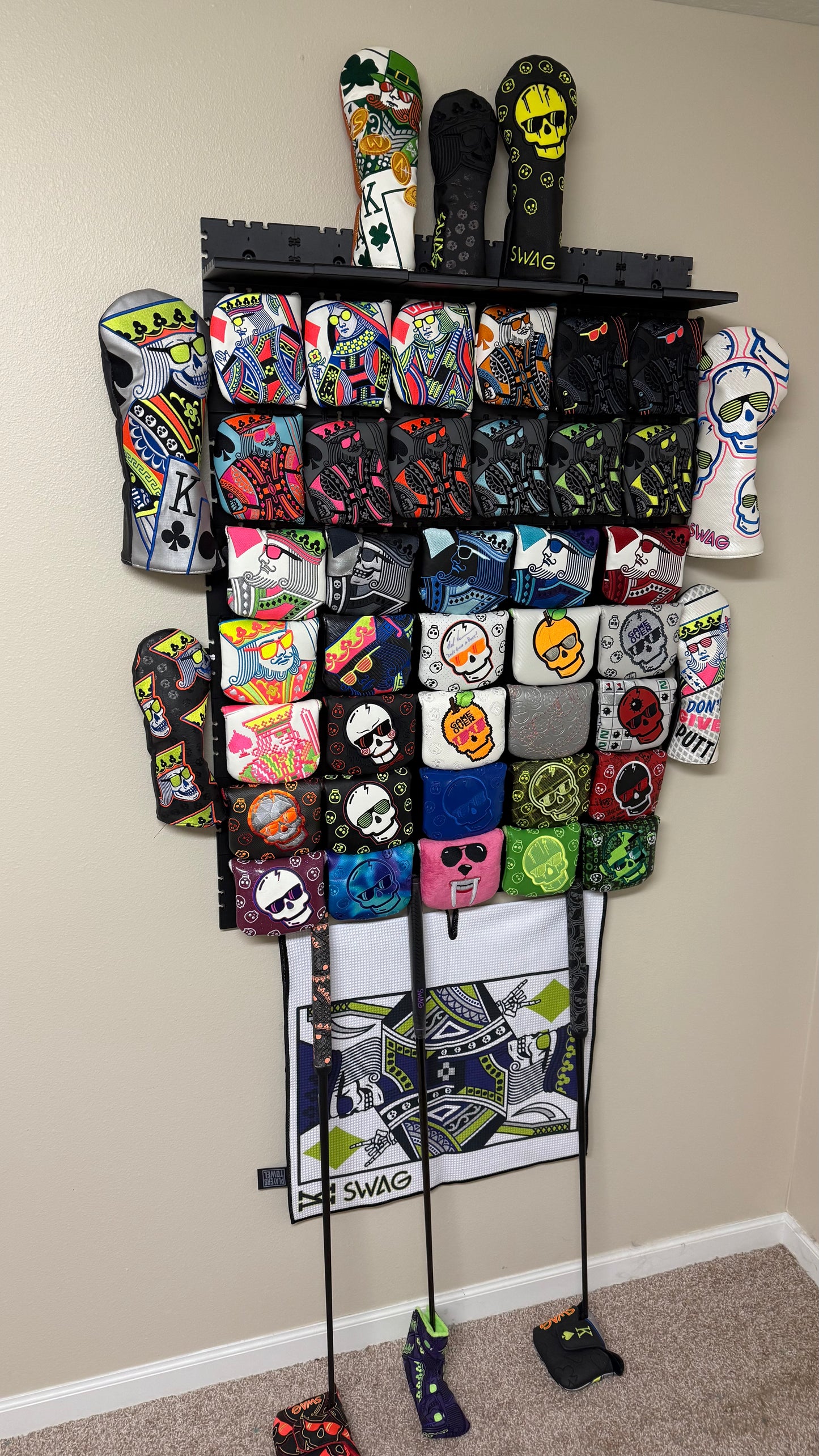 GRIDS - Mallet Headcover Display System