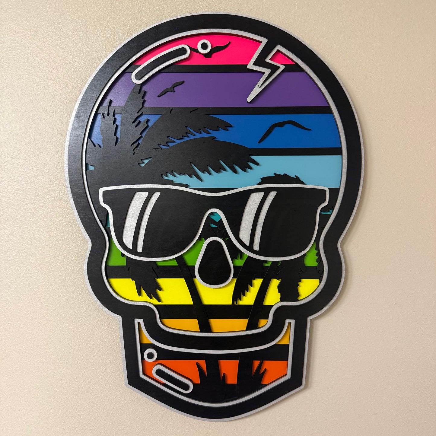Sunset Skull 1/1