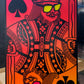 King of Spades Color Fade PINK/RED/ORANGE/YELLOW